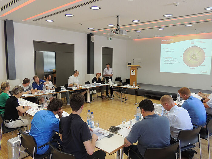 Seminarraum mit Brotsommelier Teilnehmer