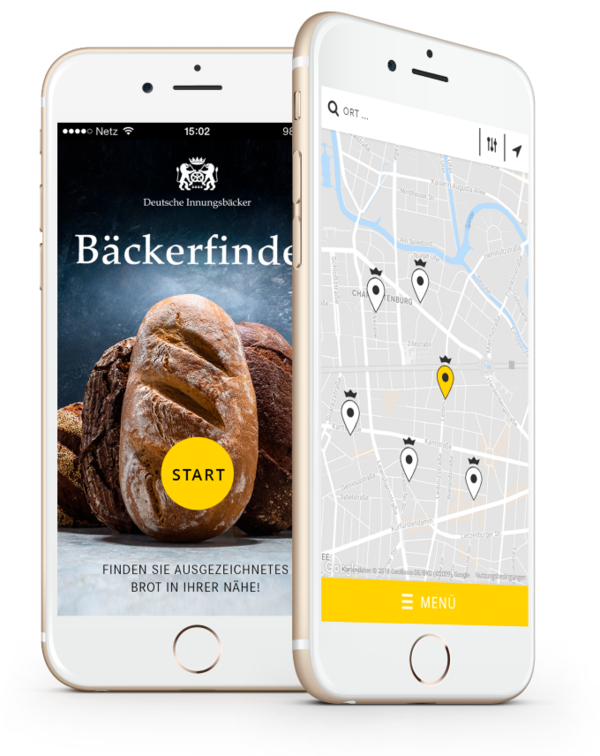 Bäckerfinder App