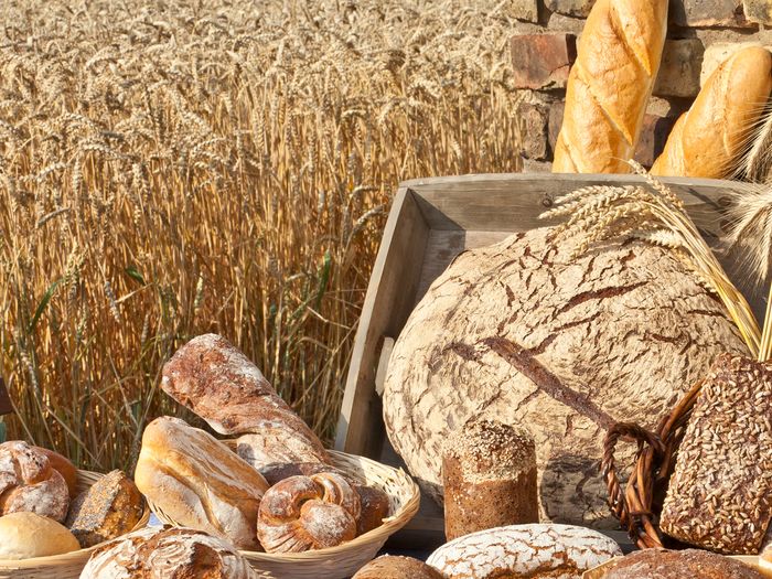 Brot im Kornfeld