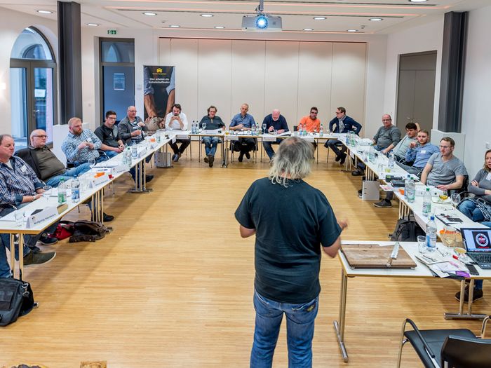 Brotsommelier beim Seminar